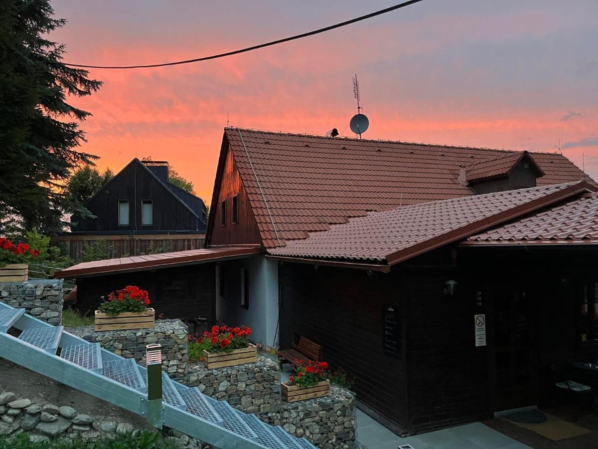 Penzion Harry Na Sjezdovce Krkonose วีโซเก นาด ยิเซโรว์ ภายนอก รูปภาพ